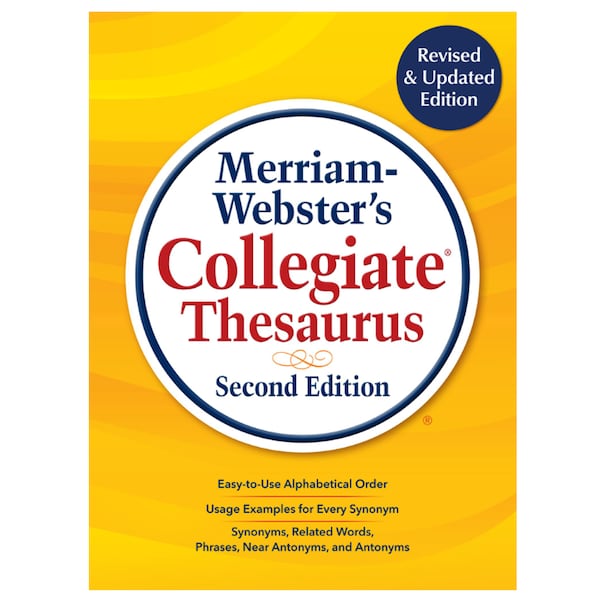Merriamster Collegiate Thesaurus, Second Edition 9780877793700 Zoro